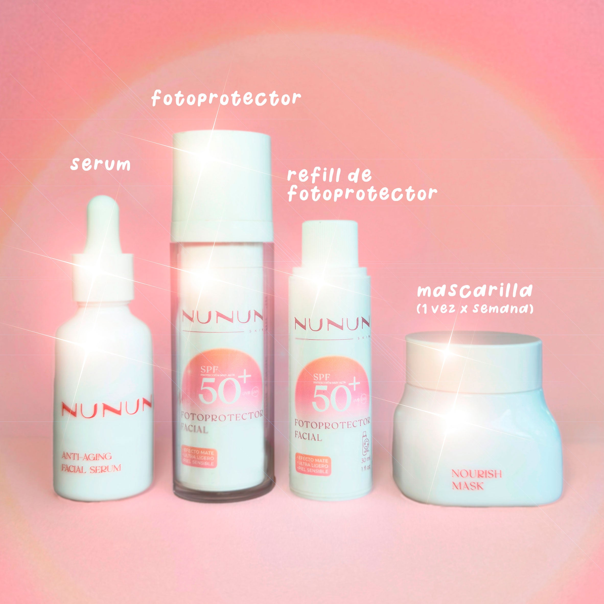 Set Glow Sin Manchas